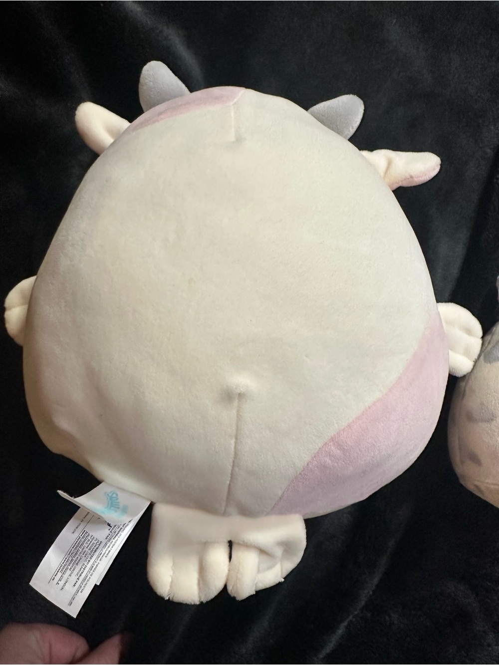 Squishmallows Cow Plush Bundle Pink & Cream Floral Soft Stuffed Animals Set of 3 - Picture 5 of 9